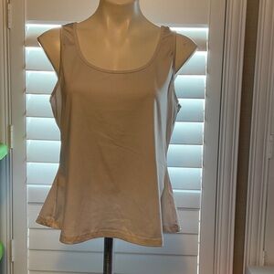 SHEIN Creamy Sleeveless Tank Top